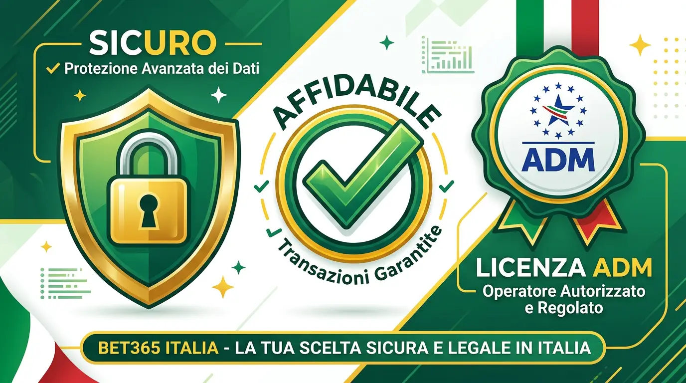 Sicurezza e licenze Bet365 Italia