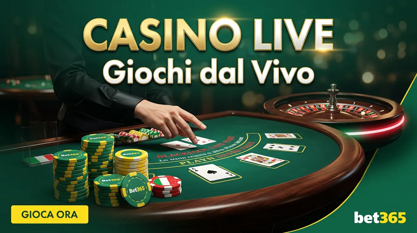 Giochi live su Bet365 Italia